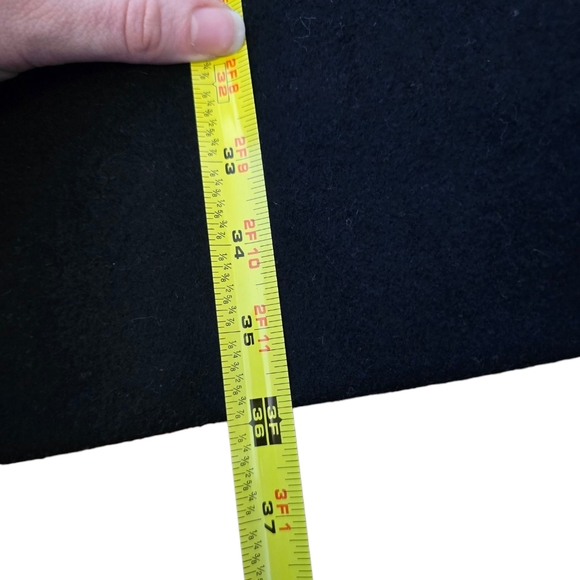 Mind Bridge Navy Blue Wool Blend OverCoat Size Large - Picture 5 of 6